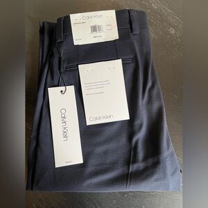 Navy 32x30 Calvin Klein Dress Pants new with tags